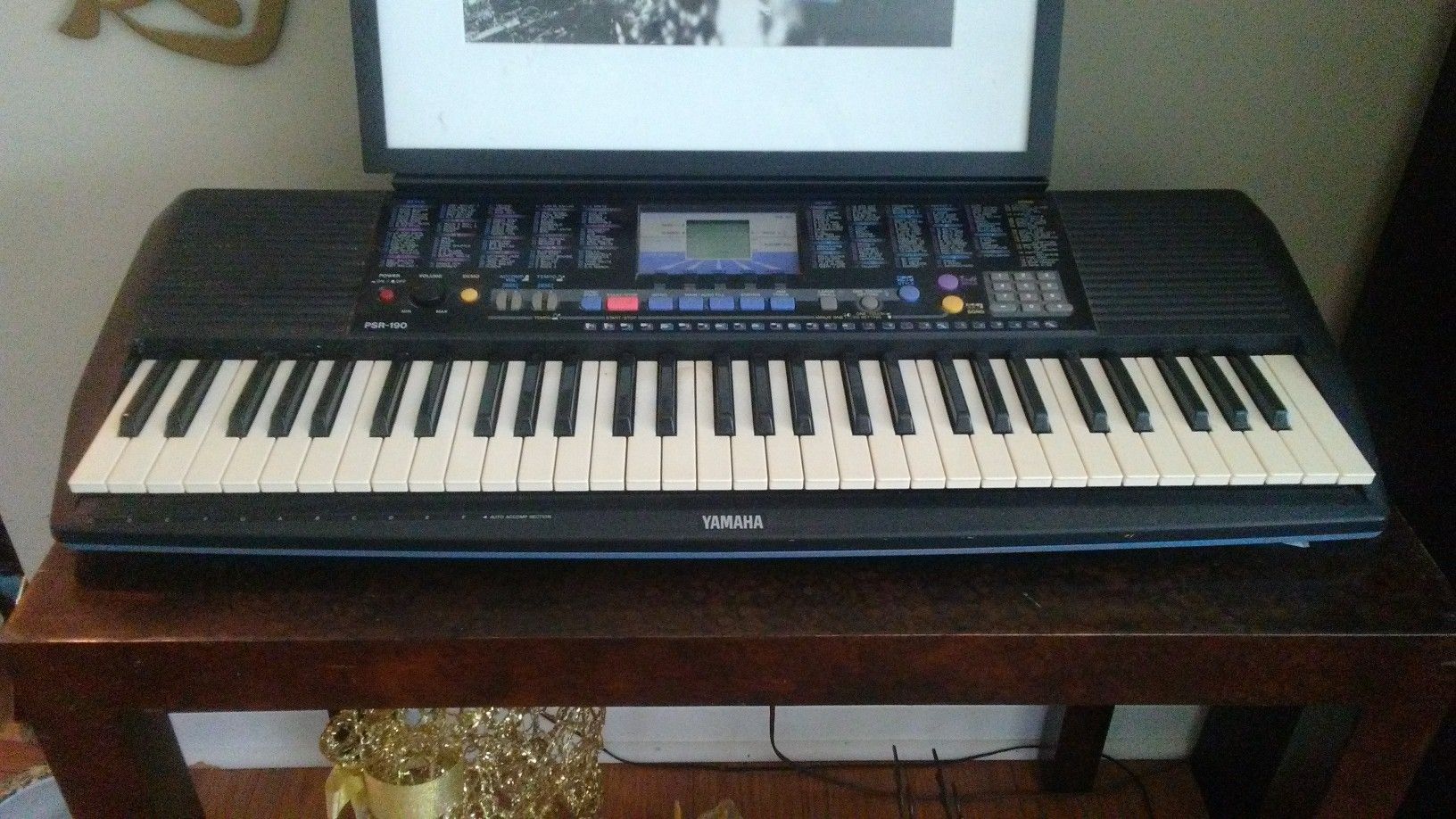 Yamaha keyboard.