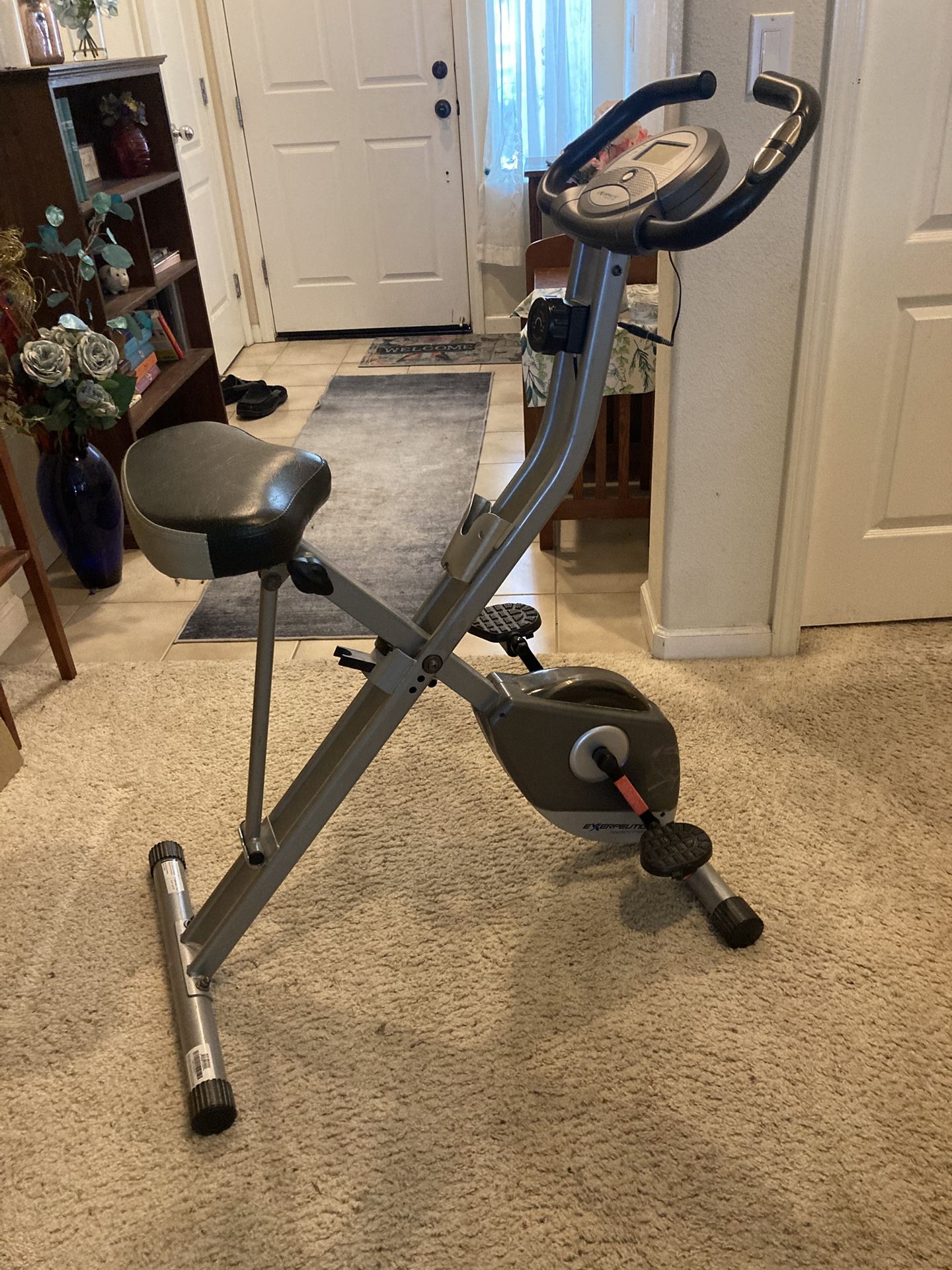 Folding Upright Exercise Bike