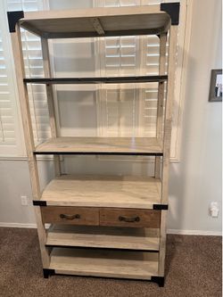 Hammary Reclamation Place Reclaimed Wood Bookcase