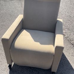 Beige Recliner (High-Back)