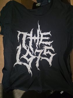 The 1975 metal logo shirt Size XL