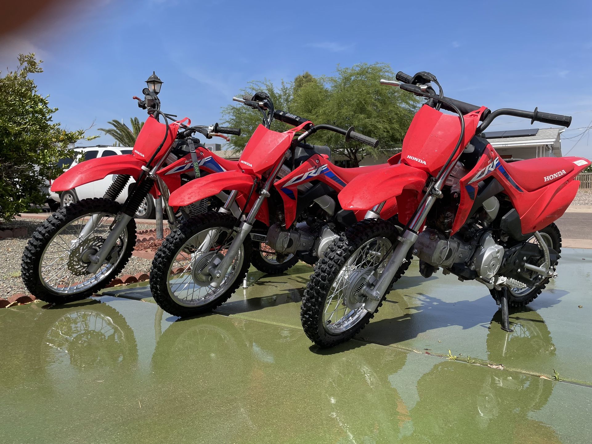 2022 Honda CRF 125 & 110’s