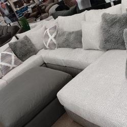 Two Tone Sectional Sofa