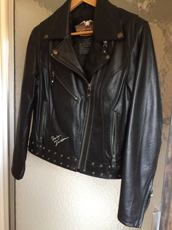 Harley Davidson Women's Size Small Genuine Leather Jacket