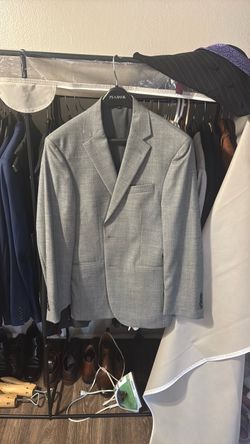 Gray sportcoat