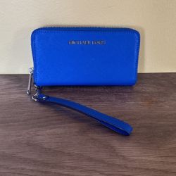 Michael Kors Royal Blue Wallet 