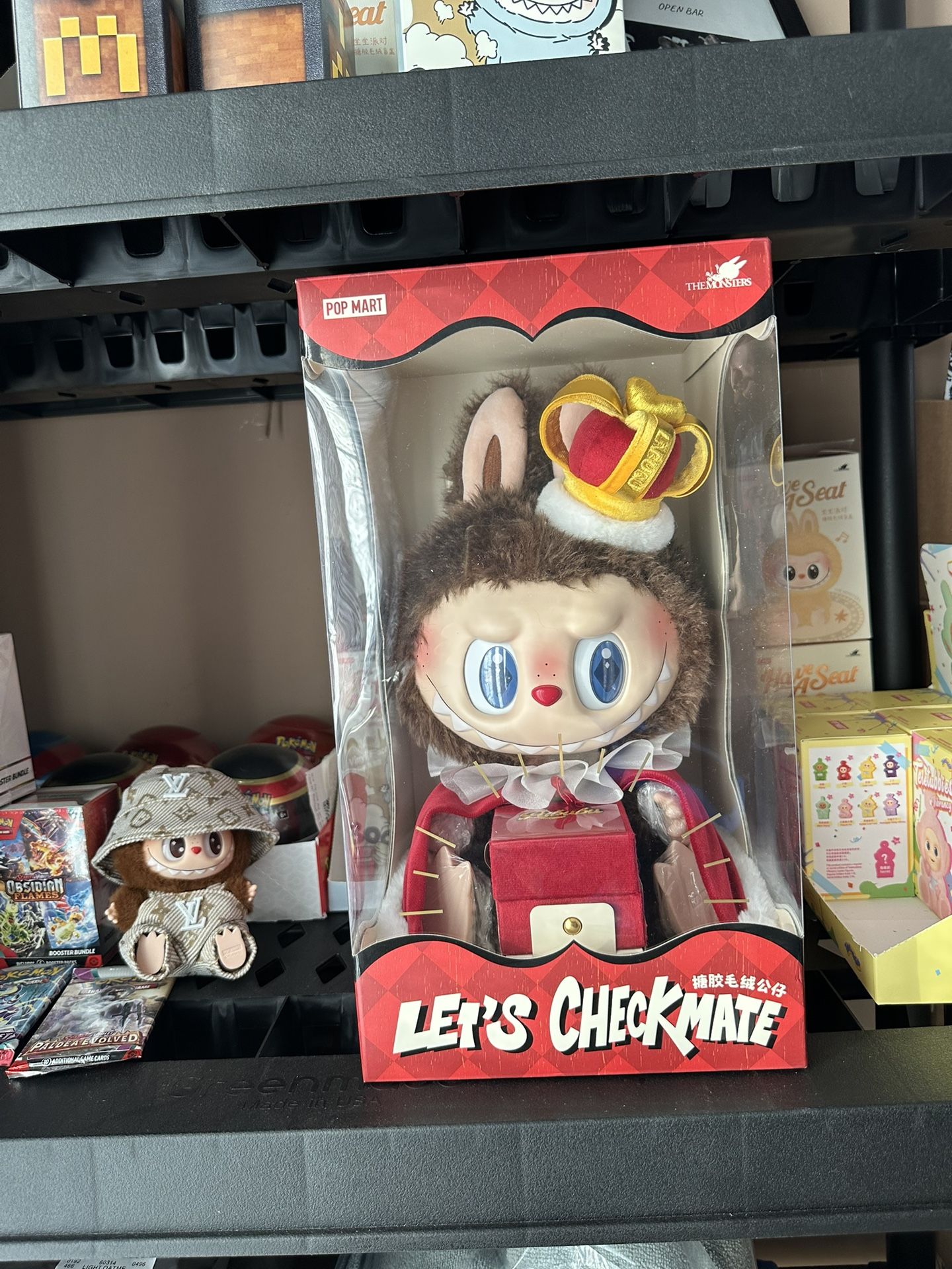 Let’s Checkmate Plush Doll “labubu”