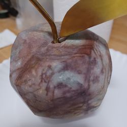 Hand-sculpted Apple...perfect gift for a teacher 