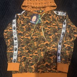 Mcm X Bape Hoodie