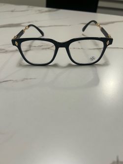 Chrome heart glasses