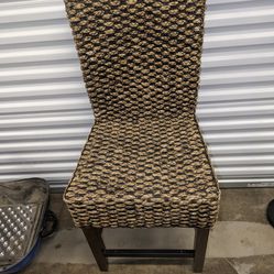 Three Riverside Furniture Mix-N-Match Chairs Woven Contr Uph Stool 2in