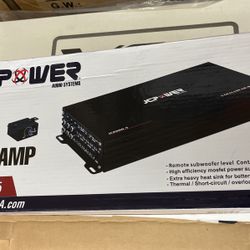 Car audio Amplifier 5 Ch Class D  2000w Rms Top Quality JC Power 