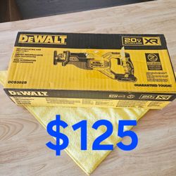 $125 Dewalt XR Compact Sawzall Reciprocating Saw (Tool-Only) 20-Volt DCS382B