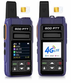 Lifetime Free Global 4G LTE Poc Walkie Talkies | Unlimited Nationwide Range PTT