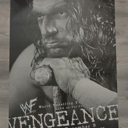 WWE WWF ECW WCW Vengeance 2001 HHH Triple H Full Size Poster

$70

Price is FIRM 
Message if interested 