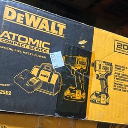 Dewalt 20 volt Brushless Atomic 2pc- Tool Combo $220 