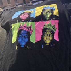 Large Biggie Smalls T Shirt