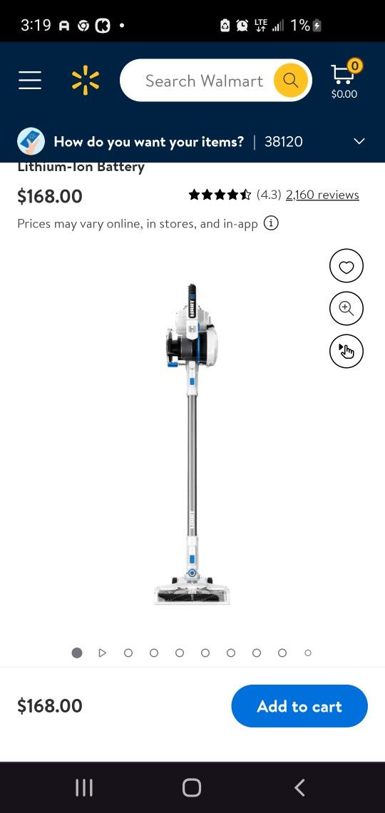 Cordless Hart Vaccum