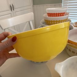 Pyrex Yellow Bowl