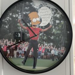 Gz1 Whatever Forever tiger woods HREAM Clock