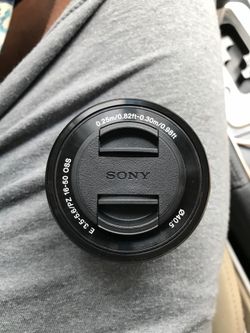Sony - 16-50mm f/3.5-5.6 Retractable Zoom Lens for Most NEX E-Mount Cameras - Black