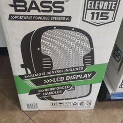 PRO BASS 2000W  BLUETOOTH  HANDLES NEW BOX