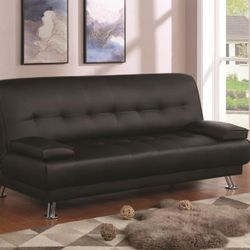 New Black Futon/Sofa Bed