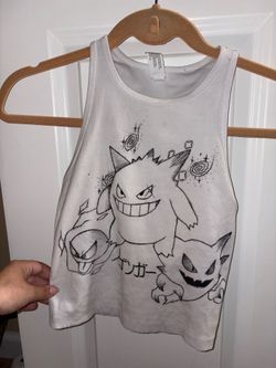 Handmade Gengar Evolutions Tank Top
