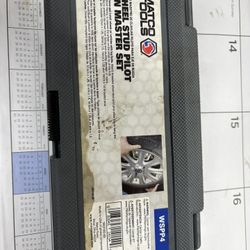 Matco tools wheel stud pilot pin master set $80