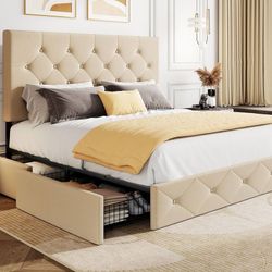 Queen size bed frame