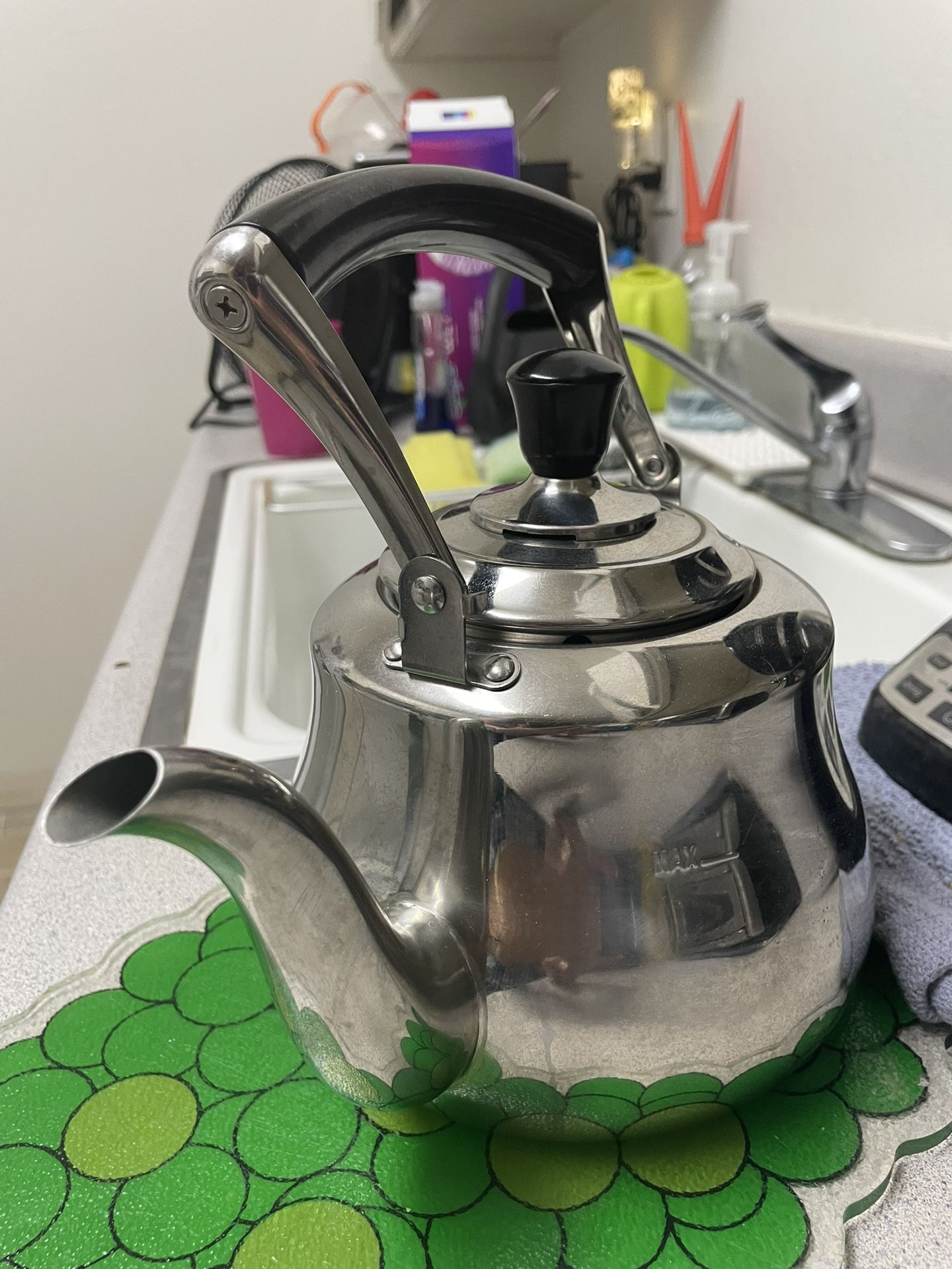 Silver Tea Kettle