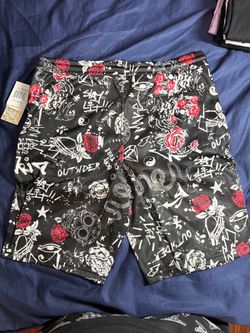 Fresh Brand Graffiti Shorts Size M