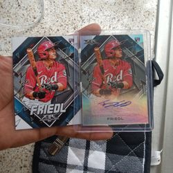 Tj Friedl Autograph/Rookie