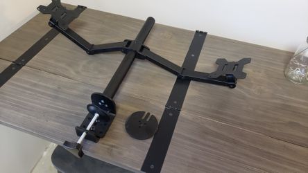 Double Monitor Computer Stand. Holds 2 Large Monitors