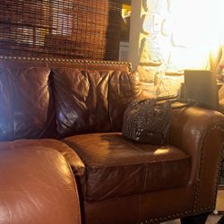 Leather Couch 