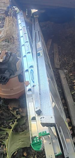 2 werner aluminum ladders