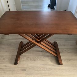 Brown Foldable Table
