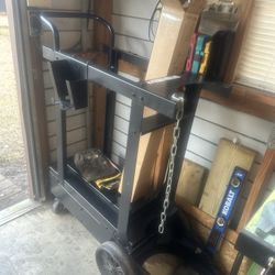 Welding Cart For Lincoln Aspect 375