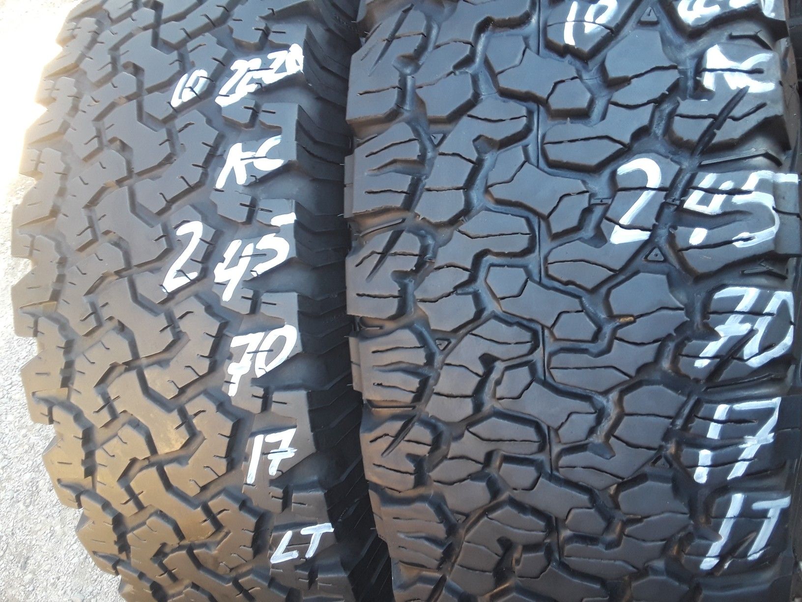 245/70-17 LT#2 TIRES