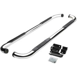 Chrome 3 Inches Side Step Nerf Bar Running Boards For 99-18 Sierra Silverado 1500 Extended Cab