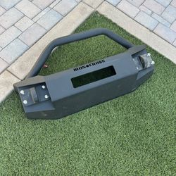 Jeep Wrangler Bumper Iron Cross