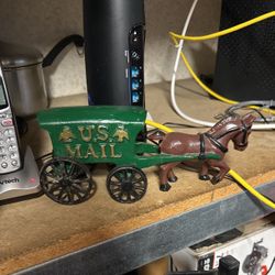 Horse And Carriage Metal 