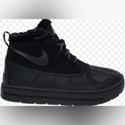 Nike Acg Woodside Chukka Il Black 859425 002,size 7 Y,snow Boots