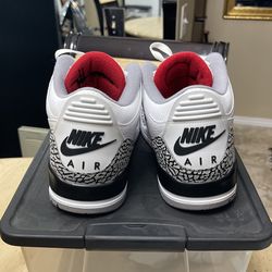 Justin T Super Bowl White Cement 3s🔥🔥🔥🔥🔥