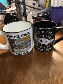 Star Wars Grogu mugs