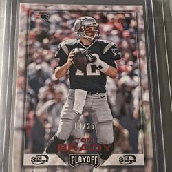 Tom Brady football card