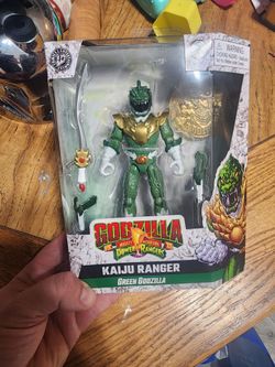 Playmates power rangers godzilla green ranger figure