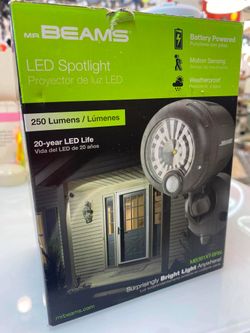 🔦Mr beams LED motion sensor spotlight ⚡