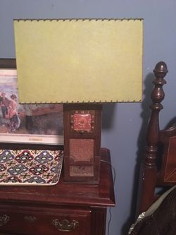 Vintage Telechron Clock Lamp and Radio