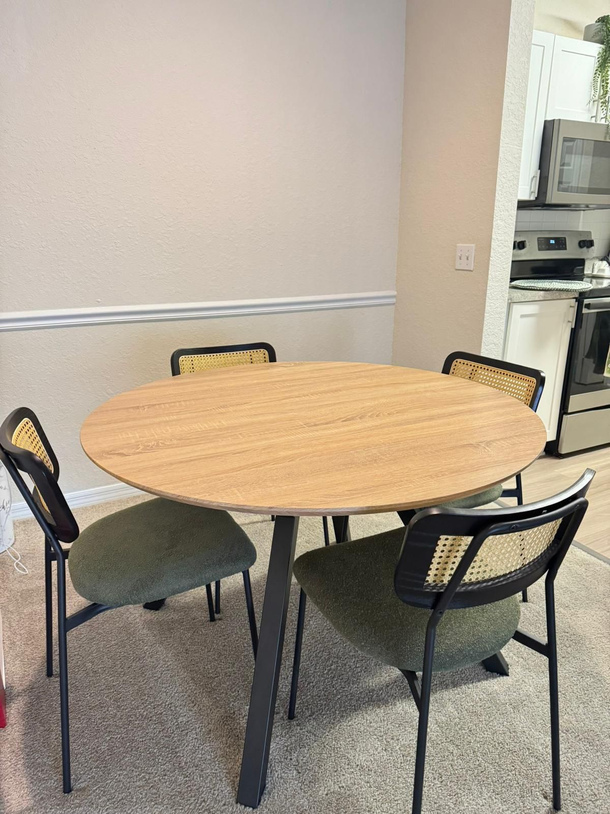 City Furniture Dining Table and Chairs